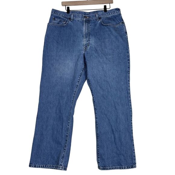 Polo Ralph Lauren Mens Jeans 38x28 Vtg Medium Wash‎ Straight Leg - Picture 1 of 10